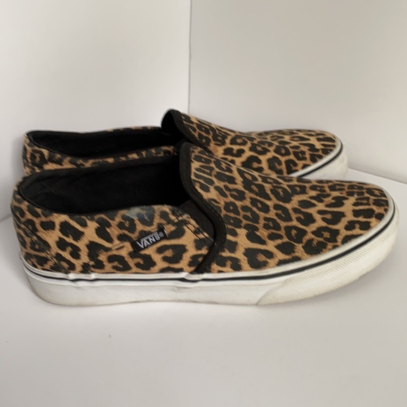 Leopard print Vans - Picture 4 of 5